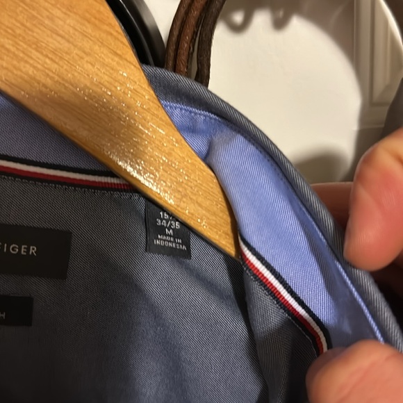 Medium- Navy Tommy Hilfiger Button Down - Picture 2 of 4